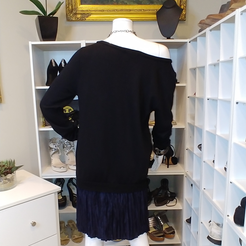 ANTHROPOLOGIE BORDEAUX DYAD SWEATSHIRT DRESS S - Picture 11 of 11